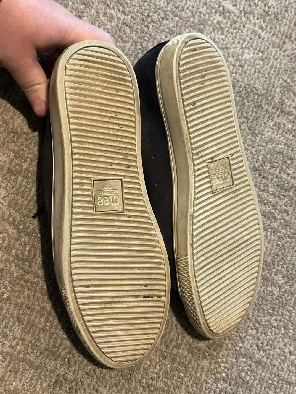 Clae Bradley Men's Suede Low-Top Sneakers